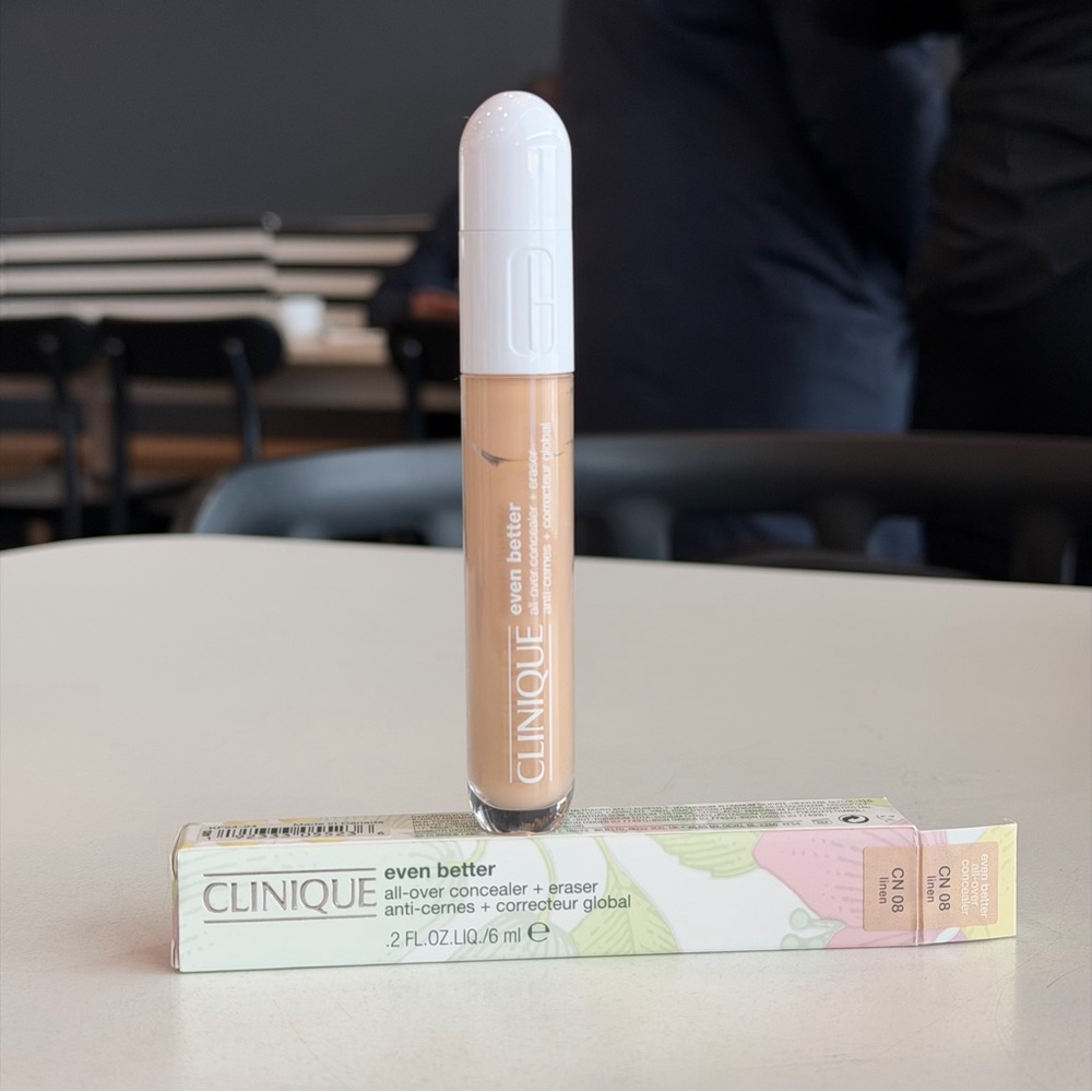 Clinique Even Better All-Over Concealer + Eraser — CN08 Iinen